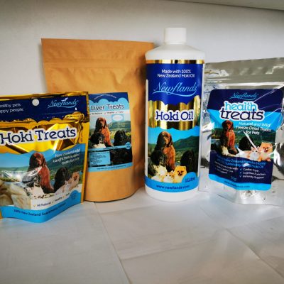 Newflands Large Hoki Health Pack - Hoki Treats, Liver Treats, 1L Hoki Oil, Health Treats