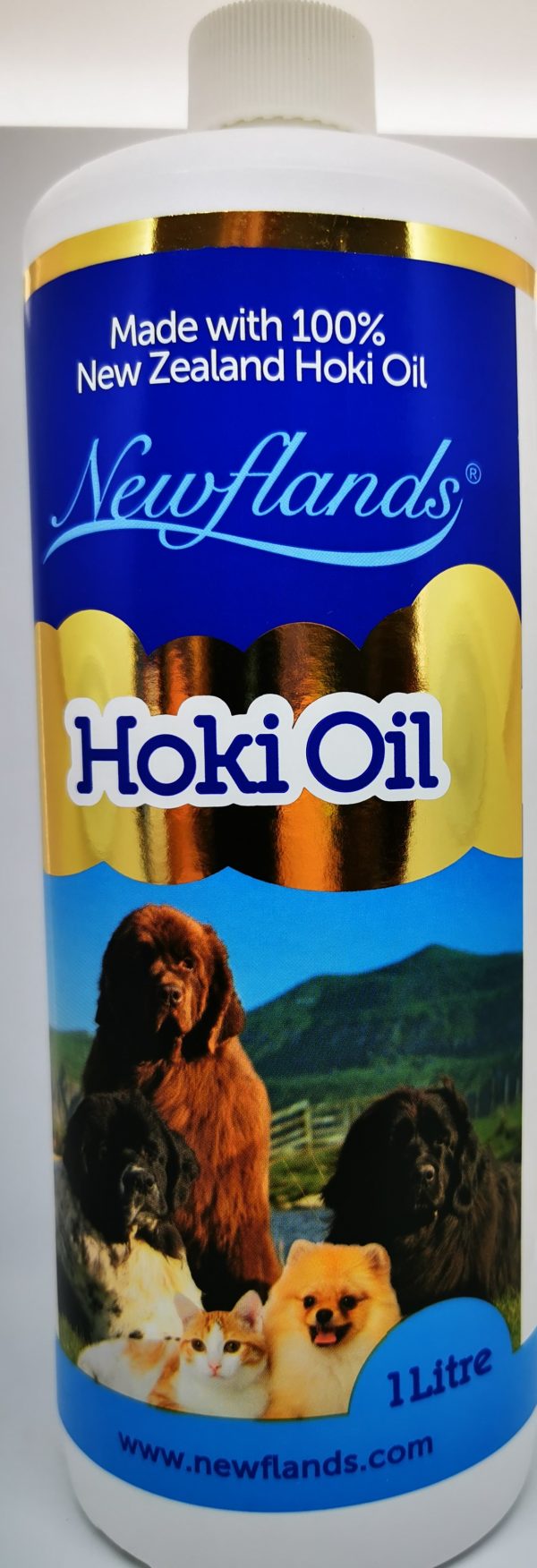 Newflands Hoki fish oil 1L 1 Litre