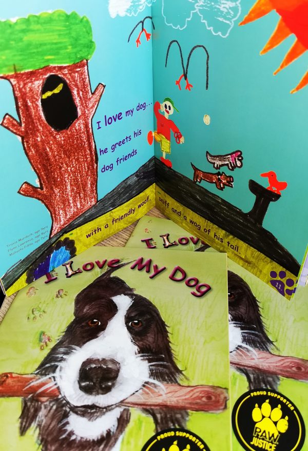 I love My Dog Book by Angela Smith New Zealand Author