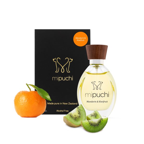 Kiwifruit and Mandarin in a luxury perfume for your furbaby