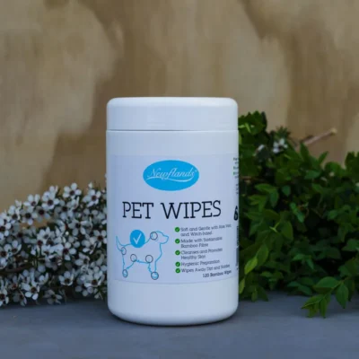 Hygienic pet wipes to be used on any part of your pet to keep bacteria and viruses dead