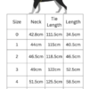 Bathrobe size guide for dogs 0-6